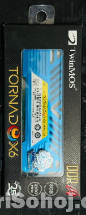 TwinMos tornado x6 ddr4 3200mhz(8gb) ram